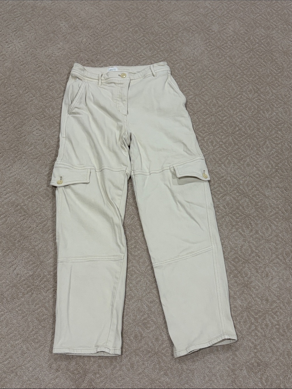 Wilfred Cream Cargo Pants